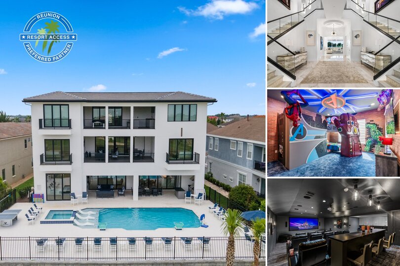 Družinski raj: prostorna vila z 10 spalnicami, 6627, Kissimmee, United States
