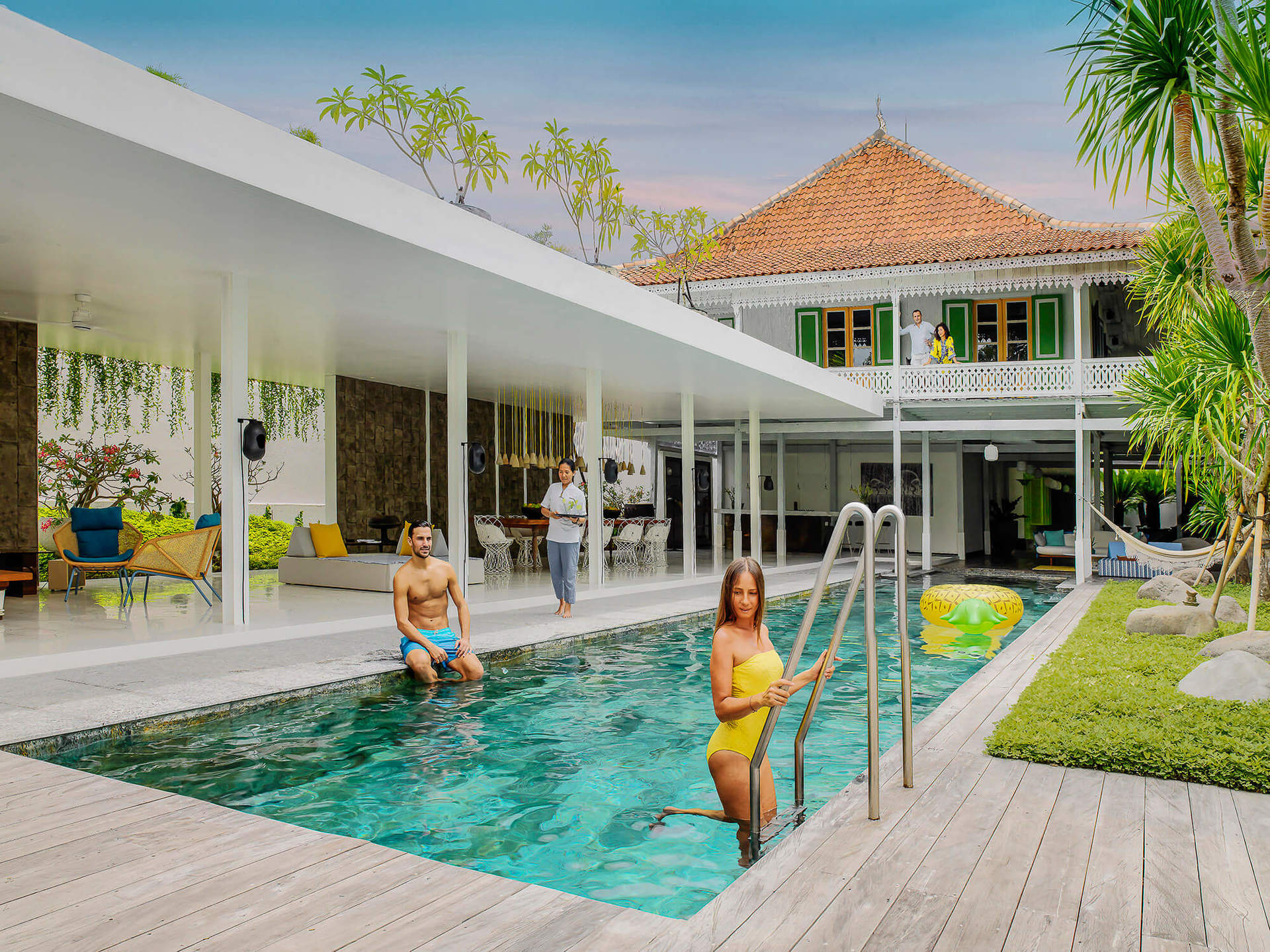 Luksuzna vila s 5 spalnicami in zasebnim bazenom, Bali Villa 1010