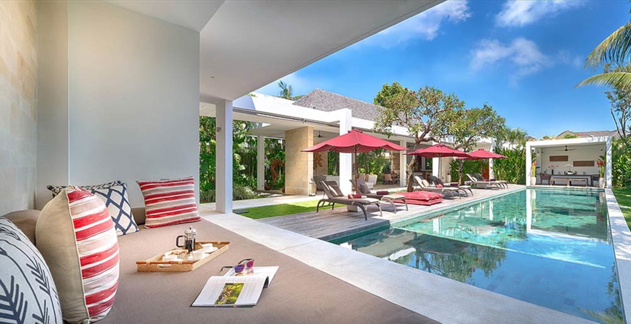 Vila s 5 zvezdicami za najem na Baliju, Bali Villa 1050