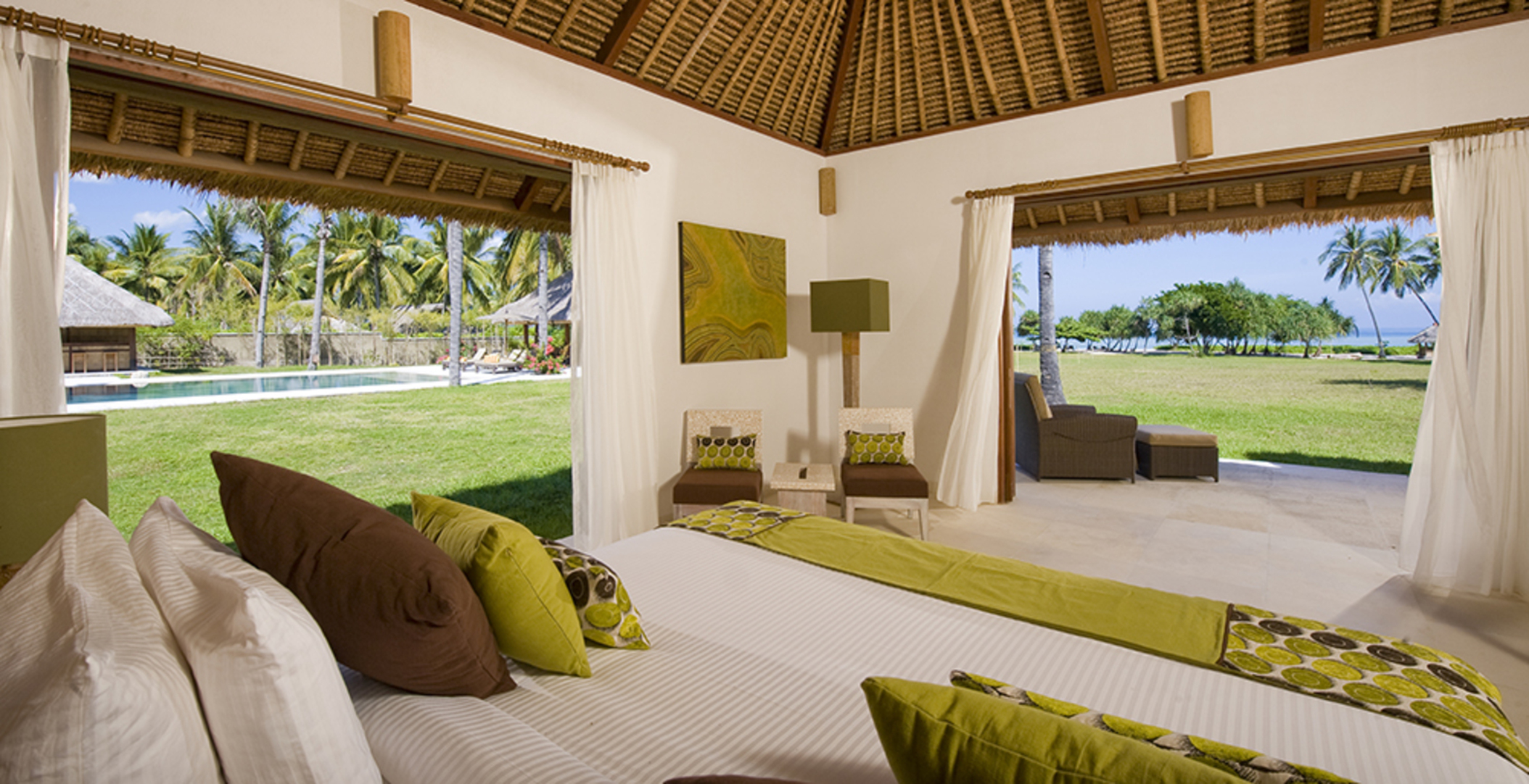 Luksuzna vila s 6 spalnicami in zasebnim bazenom, vila Lombok 1132