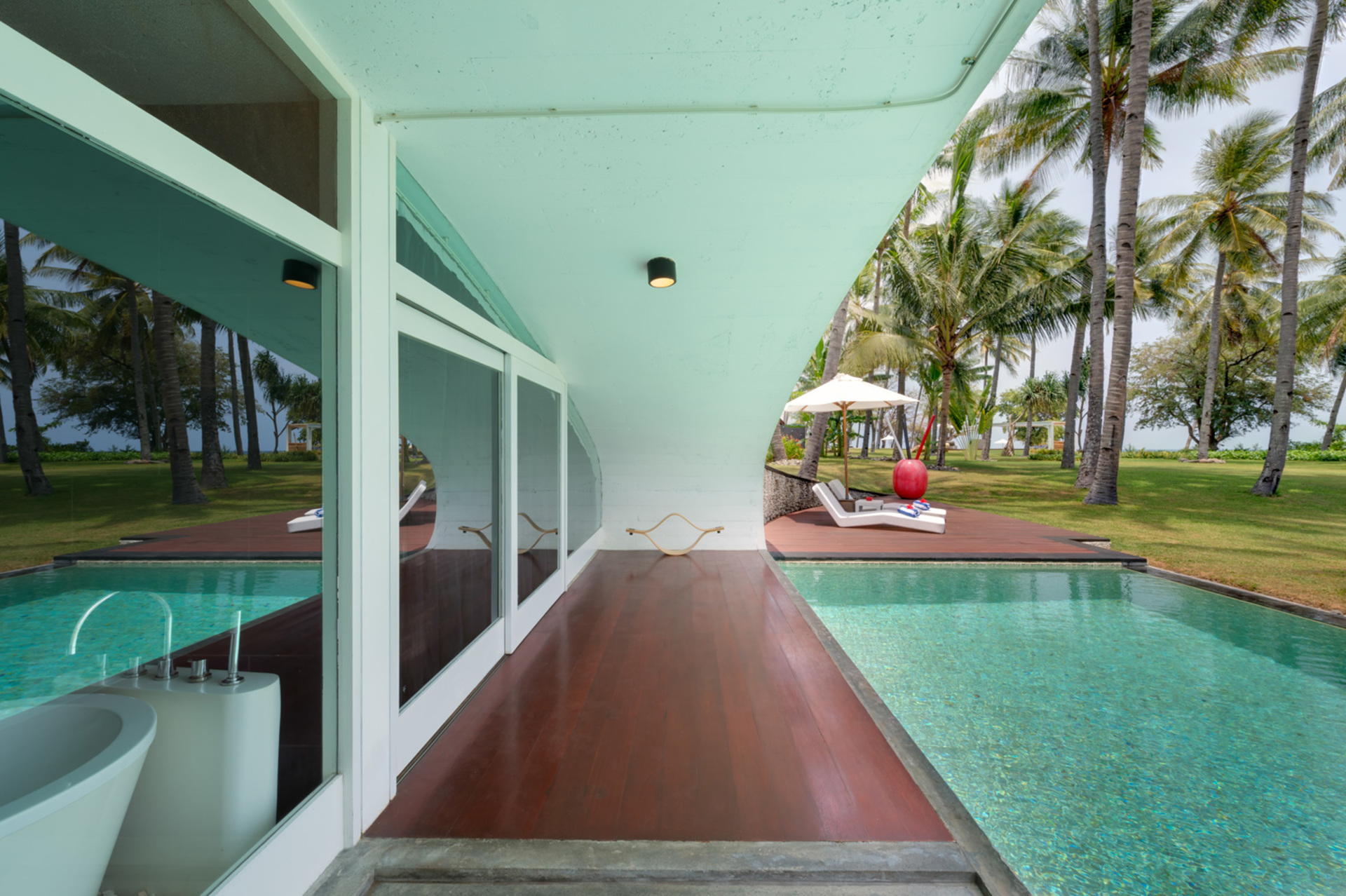 Vila s 5 zvezdicami za najem na Lomboku, Lombok Villa 1133