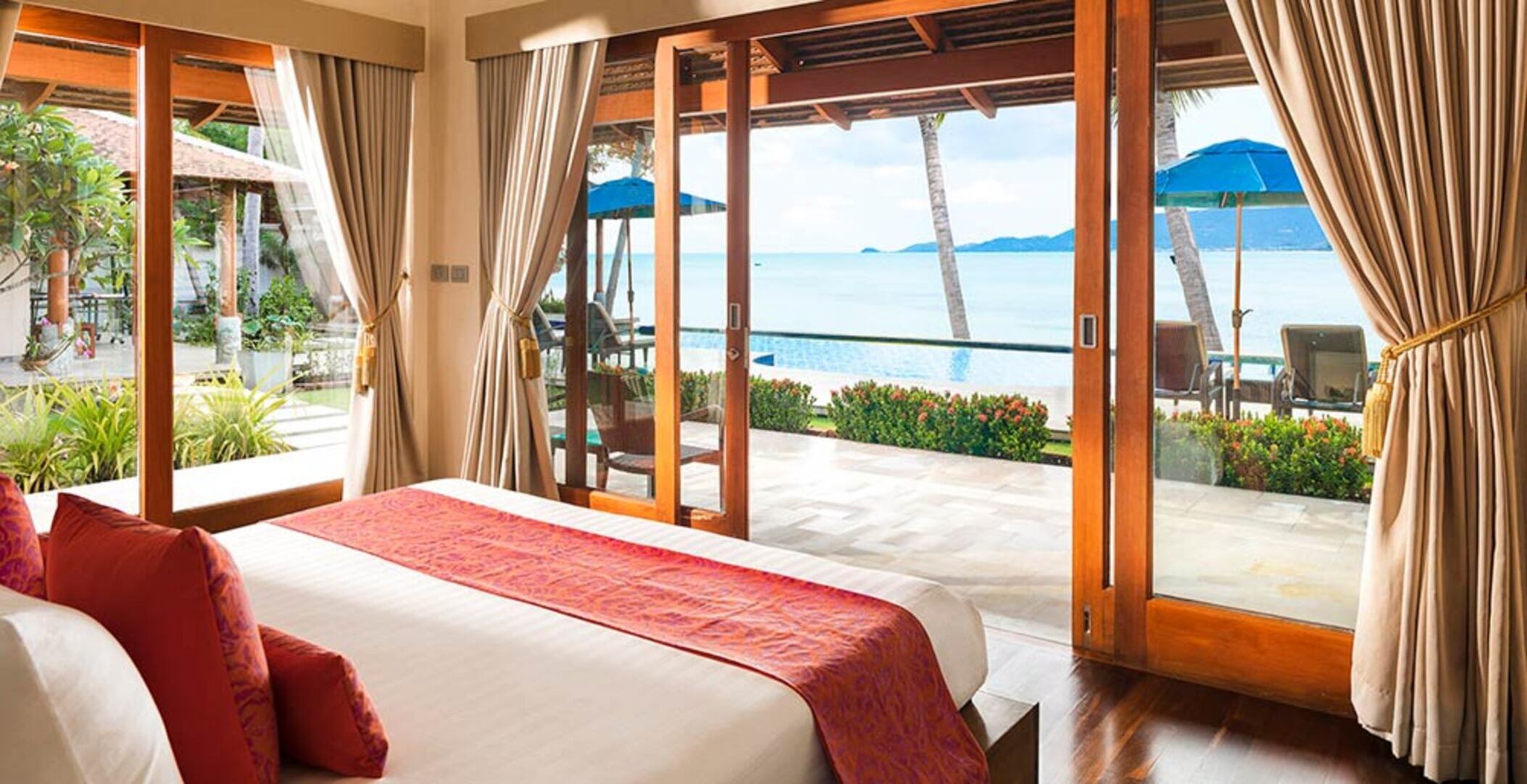 Ta popolna vila ob plaži s 5 zvezdicami na Koh Samuju, Tawantok Beach Villas 1003