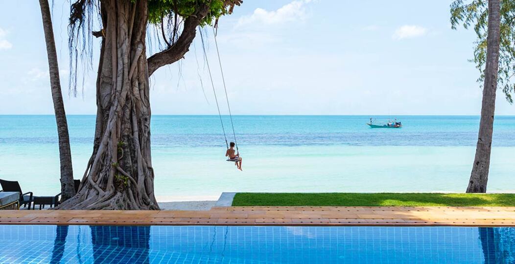 Ta popolna vila s 5 zvezdicami na Koh Samuju z zasebnim bazenom ob plaži, Villa Waimarie 1005, Lipa Noi, Thailand