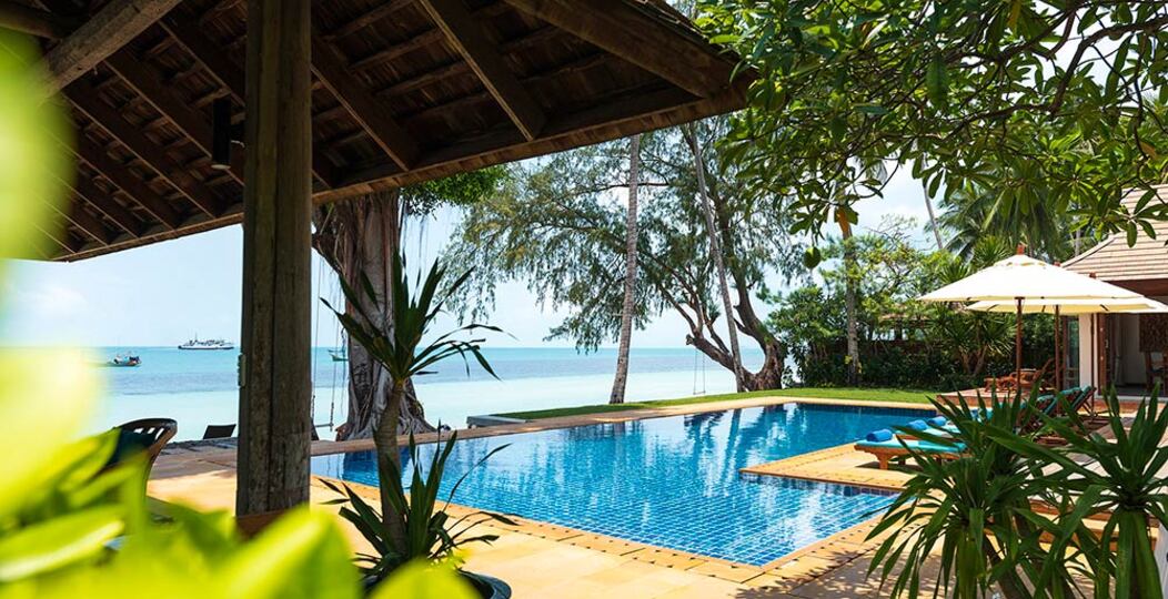 Ta popolna vila s 5 zvezdicami na Koh Samuju z zasebnim bazenom ob plaži, Villa Waimarie 1005