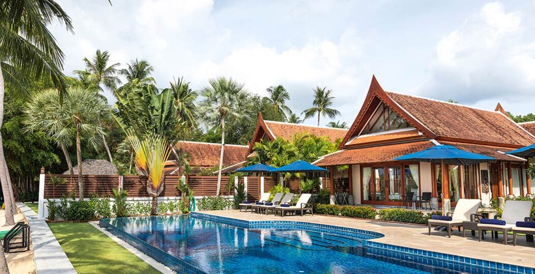 Luksuzna vila s 5 zvezdicami, polno osebje in zasebni kuhar, vila Koh Samui 1006