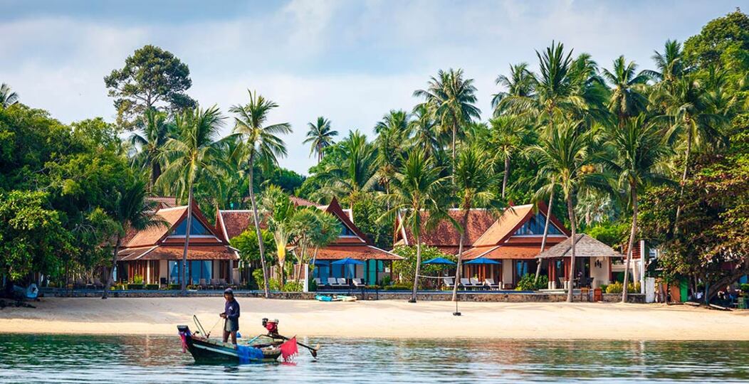 Luksuzna vila s 5 zvezdicami, polno osebje in zasebni kuhar, vila Koh Samui 1006
