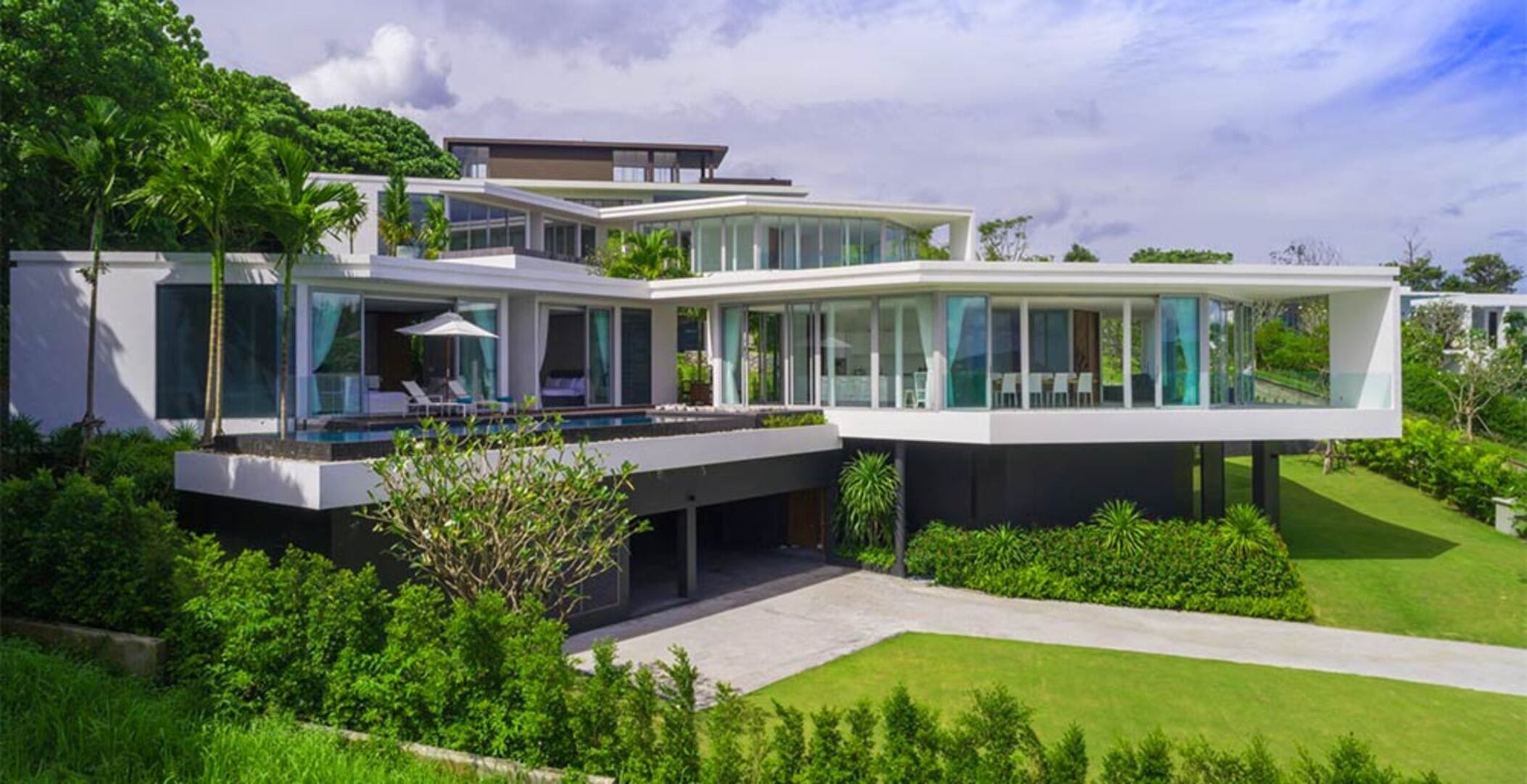 Popolna vila s 5 zvezdicami, polno osebje, vključno z zasebnim kuharjem, vila Phuket 1025