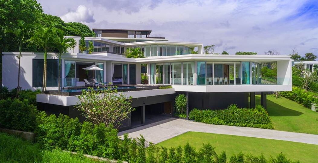 Popolna vila s 5 zvezdicami, polno osebje, vključno z zasebnim kuharjem, vila Phuket 1025