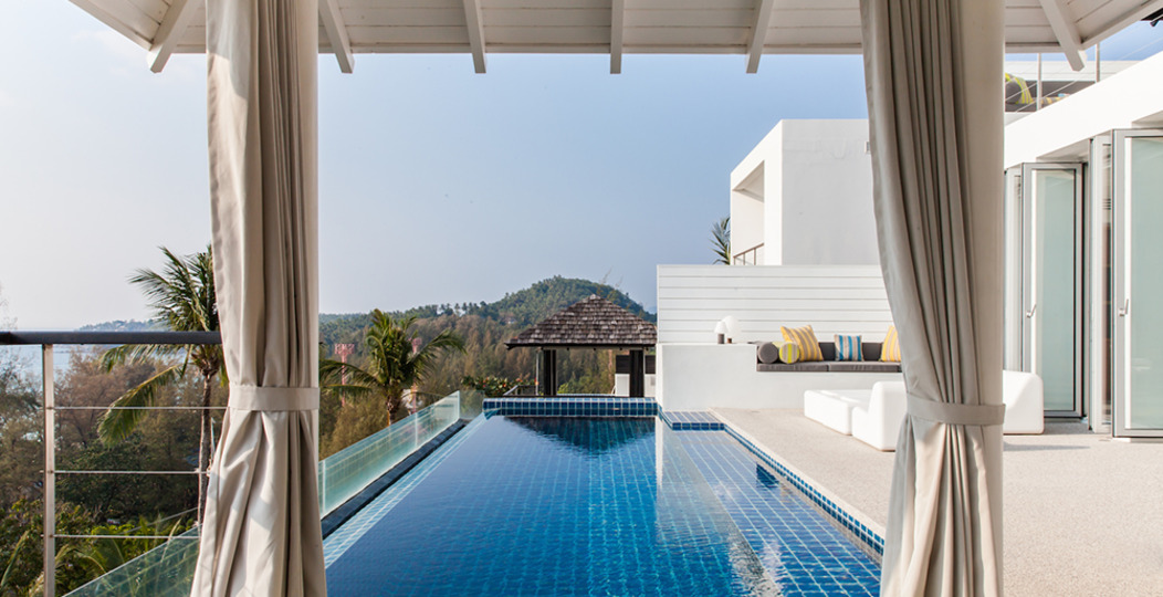 Popolna vila s 5 zvezdicami, polno osebje, vključno z zasebnim kuharjem, vila Phuket 1030