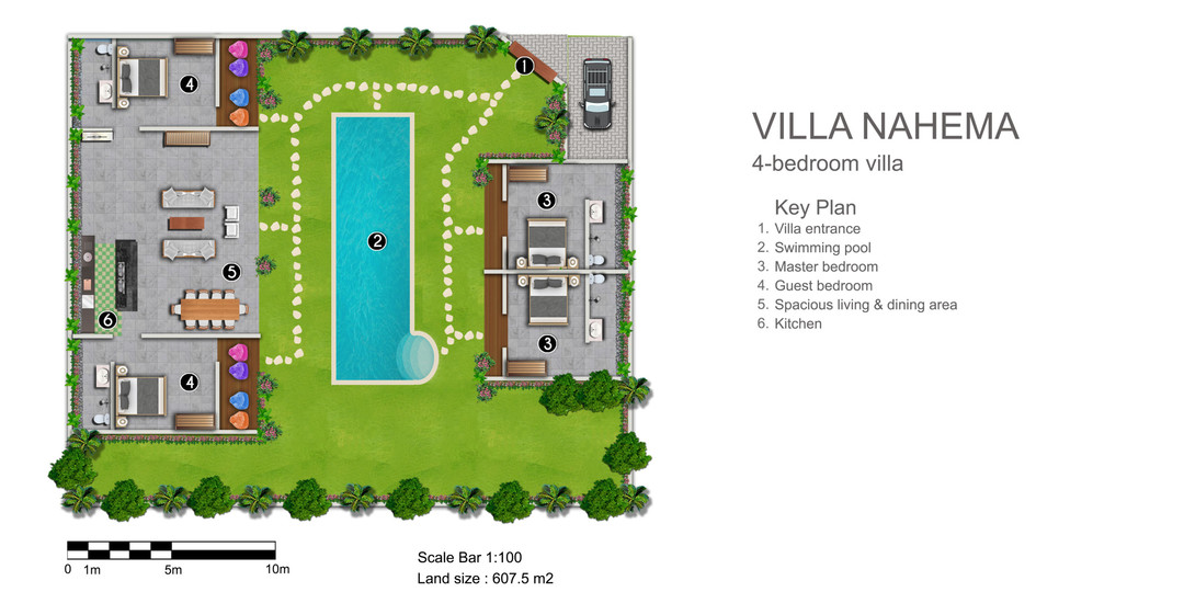 Končno najemite svojo lastno zasebno vilo s 5 zvezdicami v Seminyaku po ugodni ceni, Bali Villa 1153