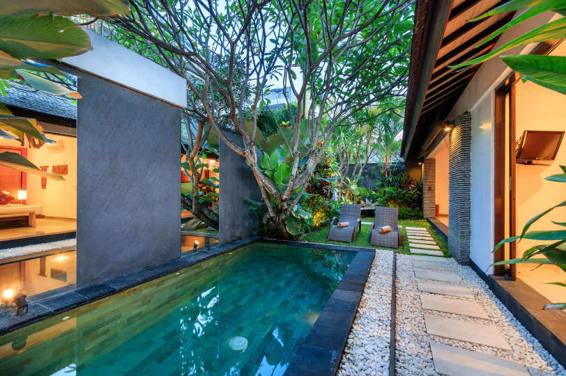 Všeč vam bo ta luksuzna počitniška vila z 1 spalnico v Seminyaku z zasebnim bazenom, Villa Bali 2011