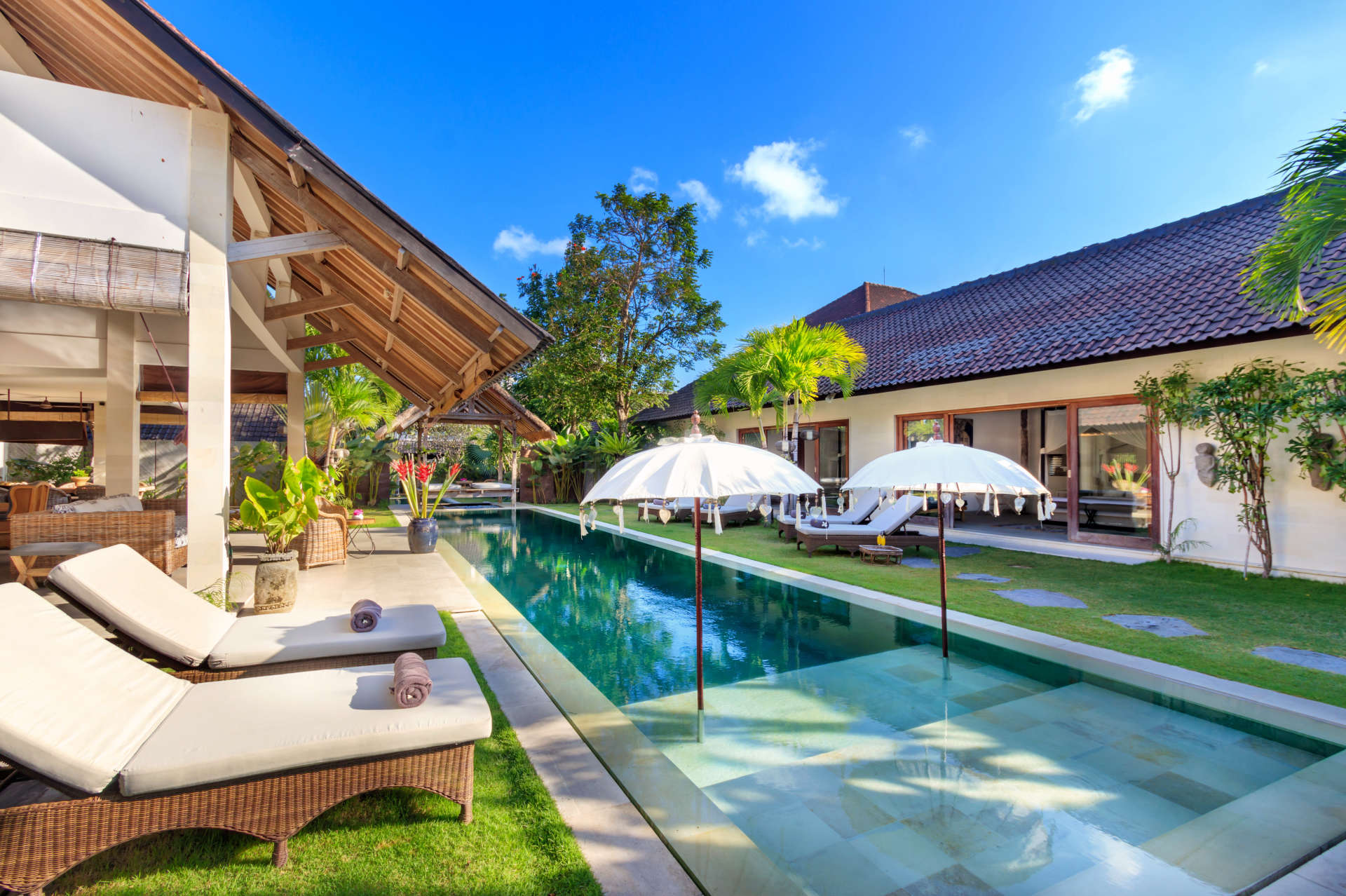 Luksuzna vila s 5 spalnicami in zasebnim bazenom, Bali Villa 2055