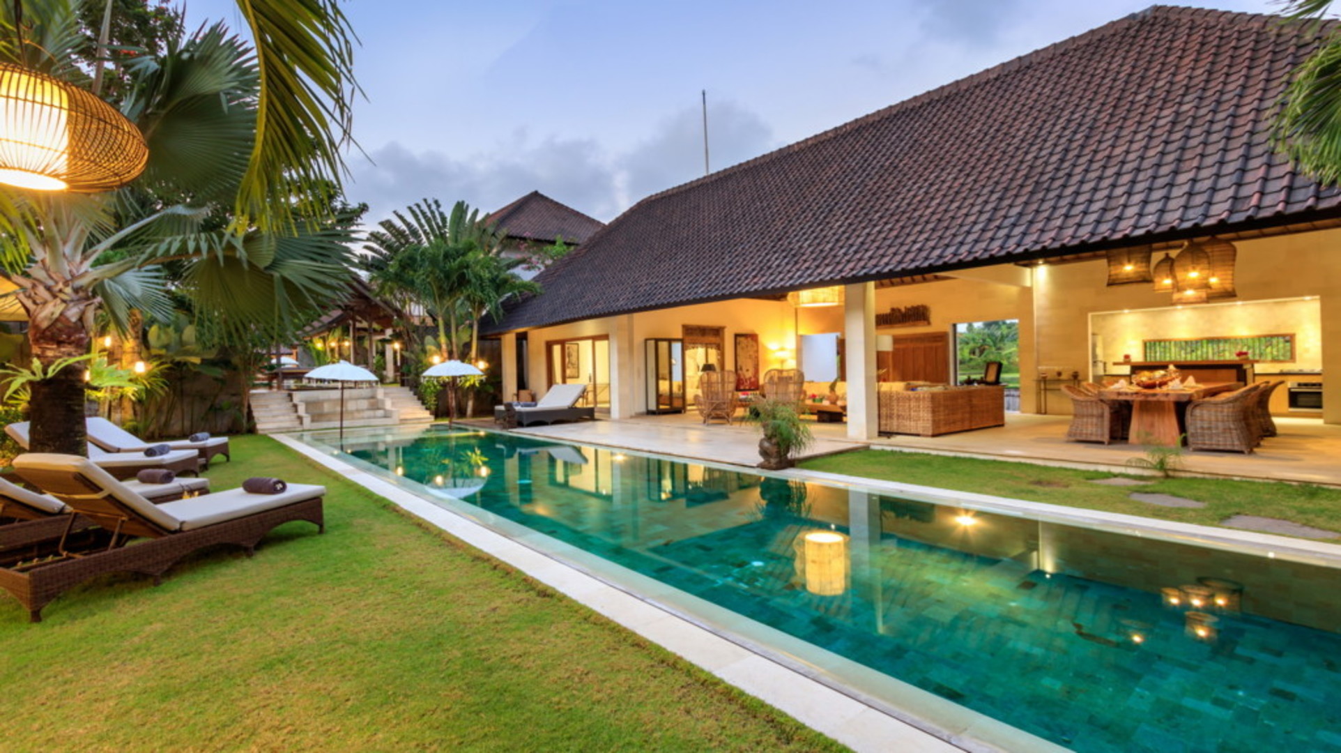 5-zvezdična vila za najem na Baliju, Bali Villa 2084
