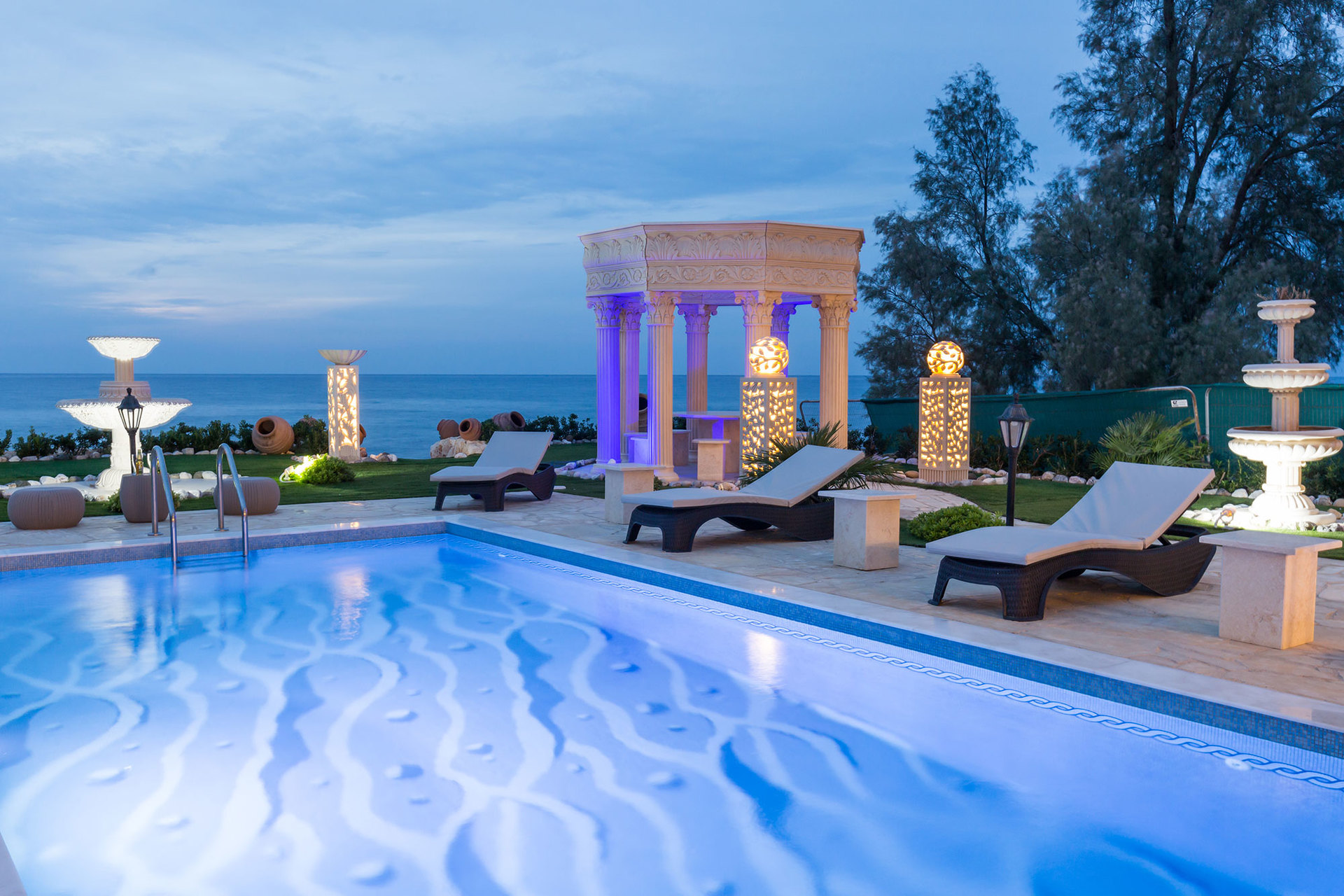Predstavljajte si, da najamete lastno zasebno ciprsko vilo s 5 zvezdicami na plaži, Paphos Villa 1410