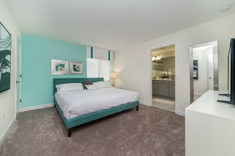 Vam in vaši družini bo všeč ta hiša s 5 zvezdicami in zasebnim bazenom v letovišču Storey Lake, Townhome Orlando 6414