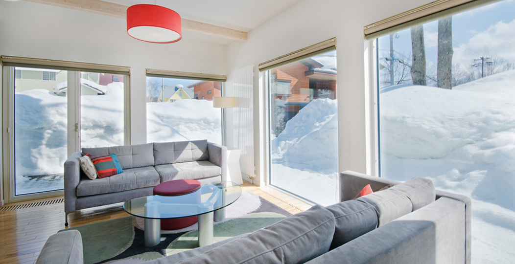Luksuzna 3-posteljna smučarska koča z osupljivim razgledom, Niseko Chalet 1002