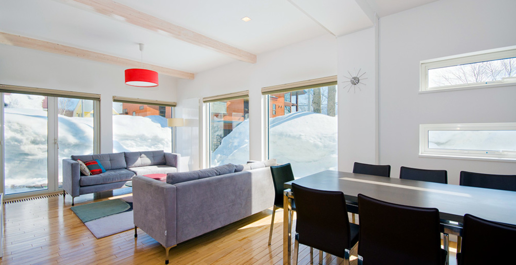 Luksuzna 3-posteljna smučarska koča z osupljivim razgledom, Niseko Chalet 1002