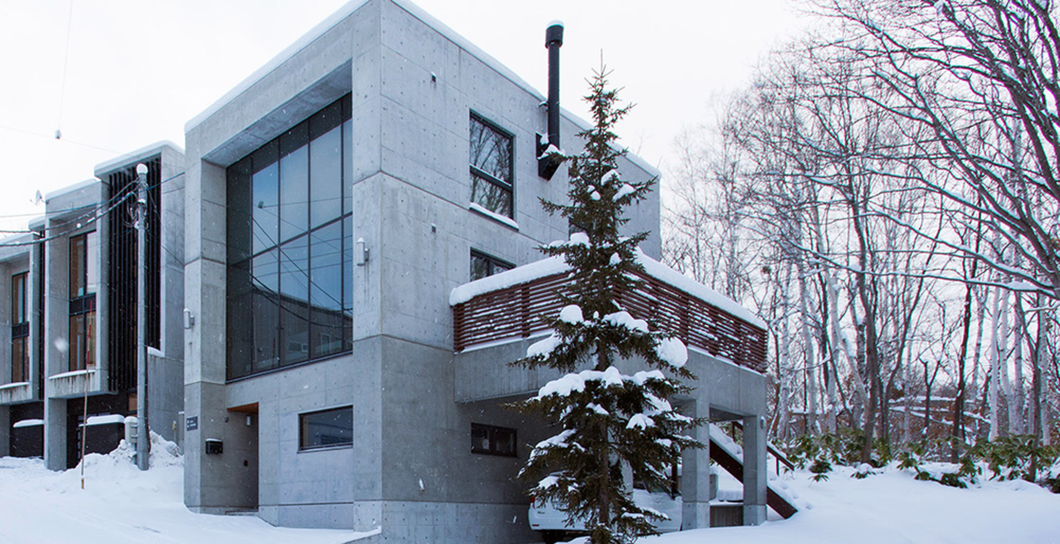 Luksuzna 4-posteljna smučarska koča v Hirafu, Niseko Chalet 1006