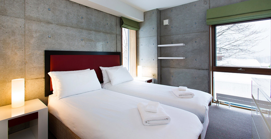 Luksuzna 4-posteljna smučarska koča v Hirafu, Niseko Chalet 1006