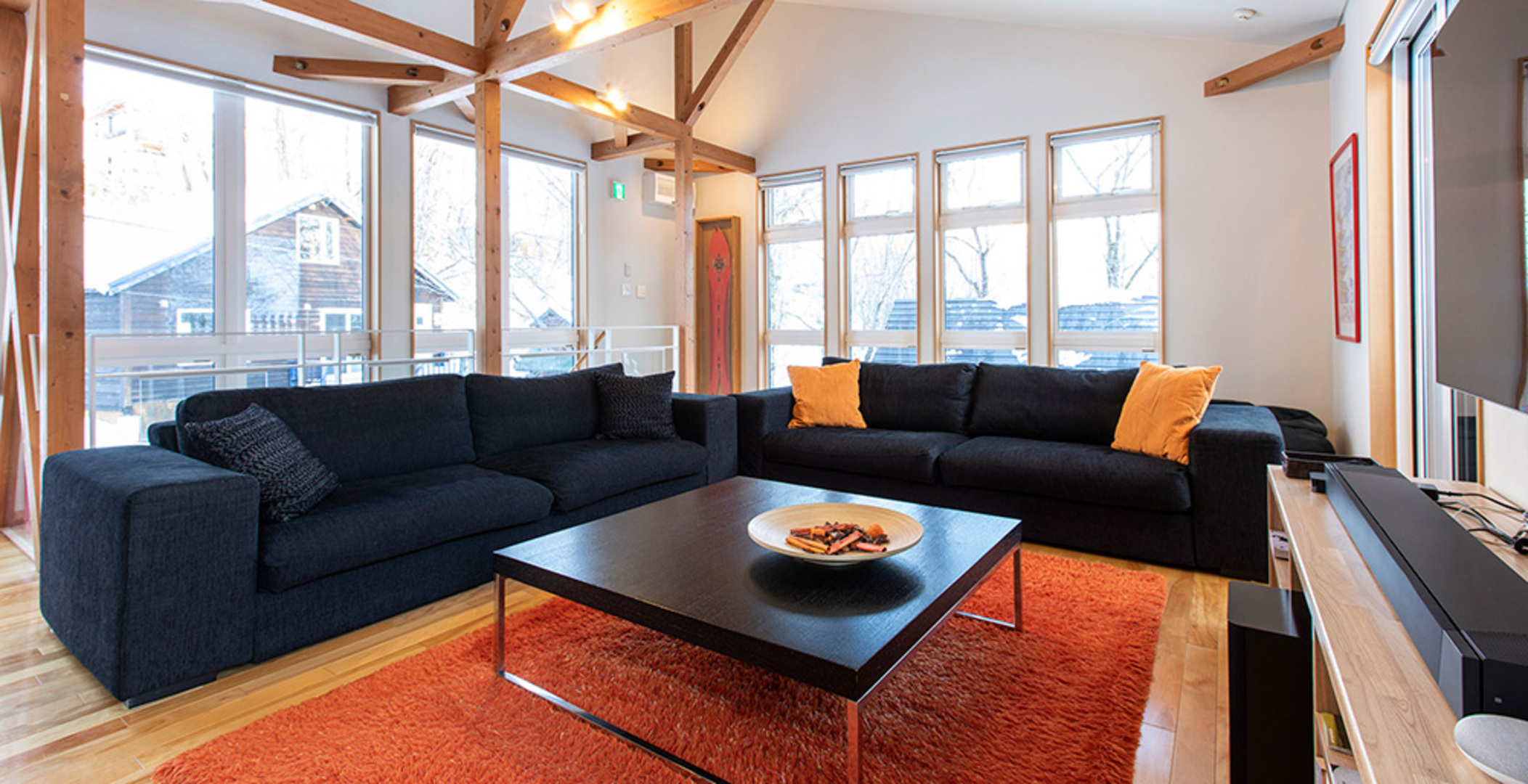Luksuzna smučarska koča z 2 posteljama in masažno kadjo, Niseko Chalet 1007