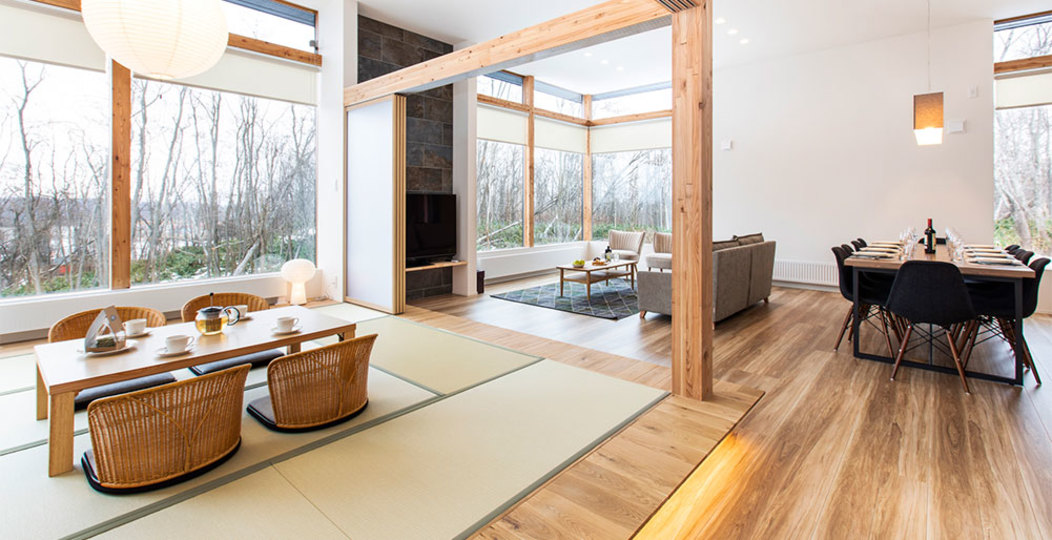 Luksuzna 4-posteljna smučarska koča le nekaj minut od smučišč, Niseko Chalet 1011
