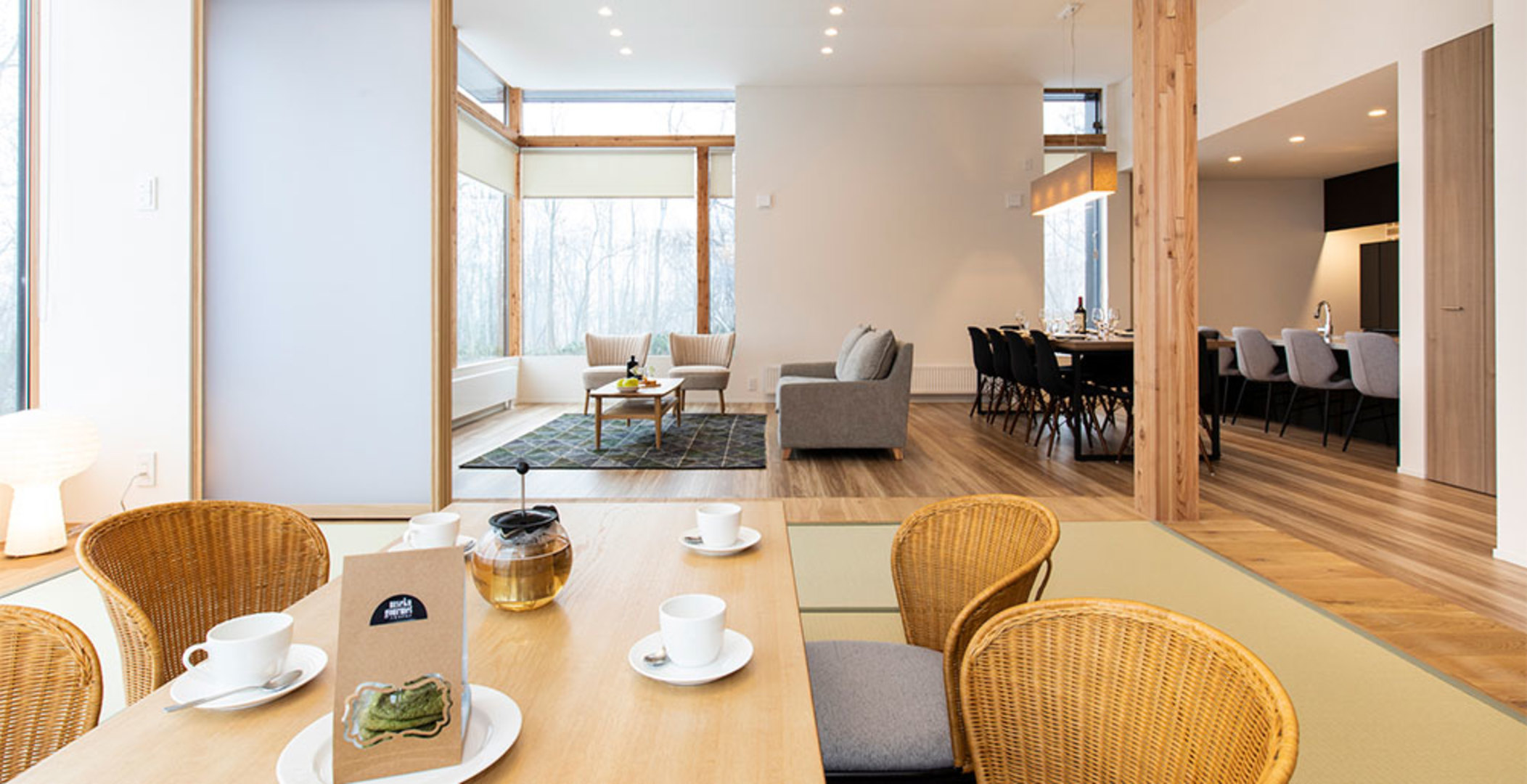 Luksuzna 4-posteljna smučarska koča le nekaj minut od smučišč, Niseko Chalet 1011