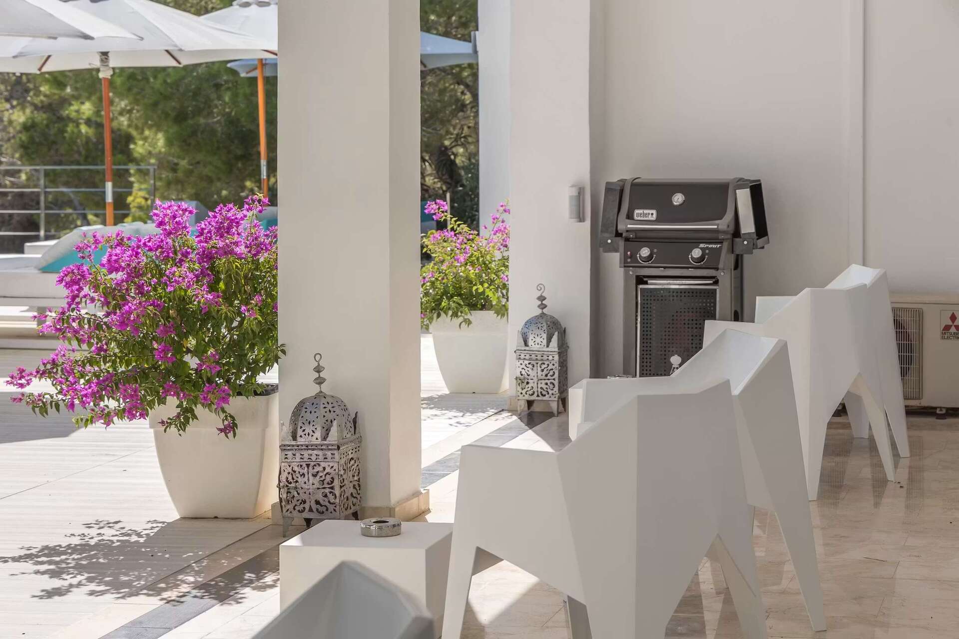 Ekskluzivna vila s 6 spalnicami in mirnim pogledom na morje, vila Ibiza 1004