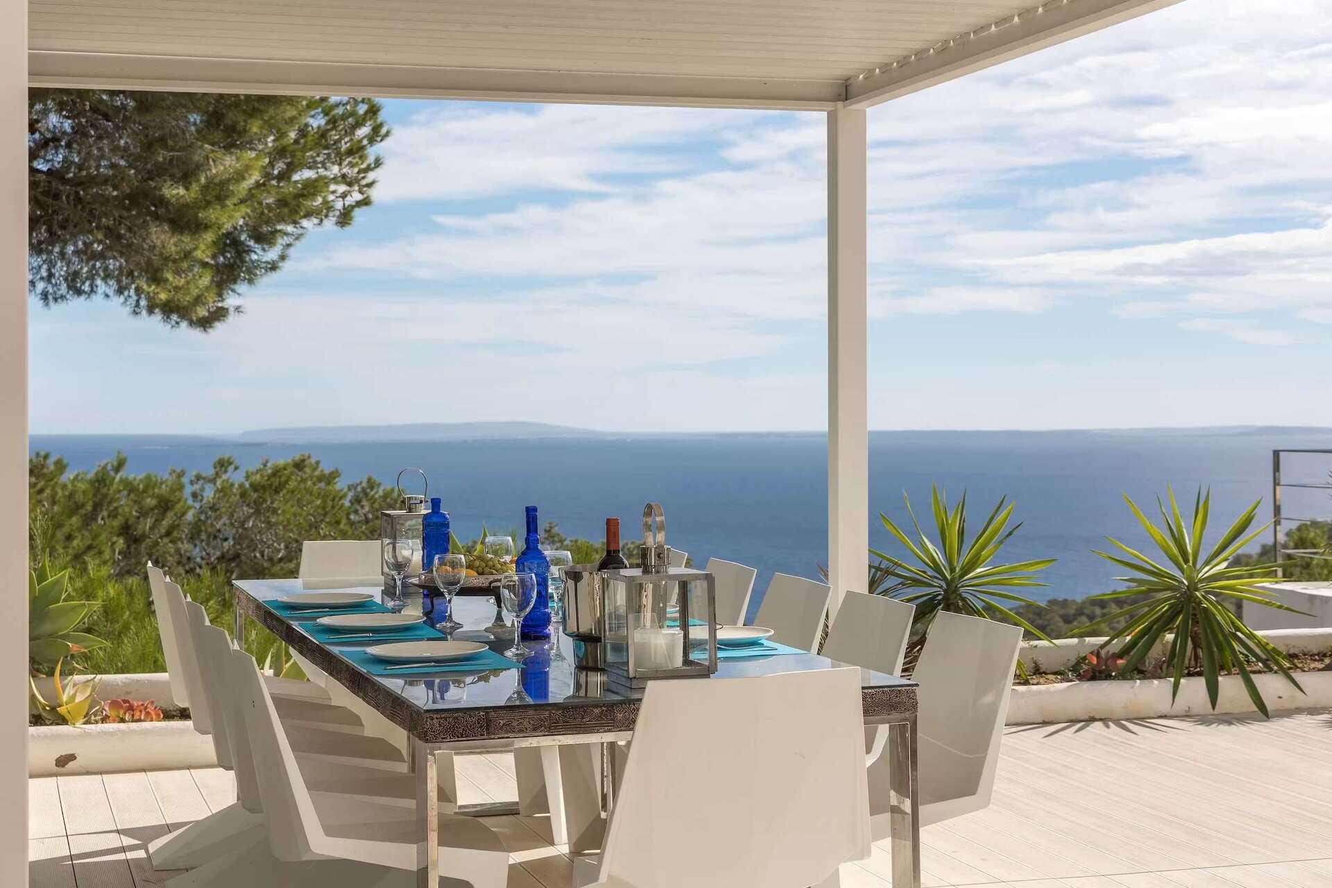 Ekskluzivna vila s 6 spalnicami in mirnim pogledom na morje, vila Ibiza 1004