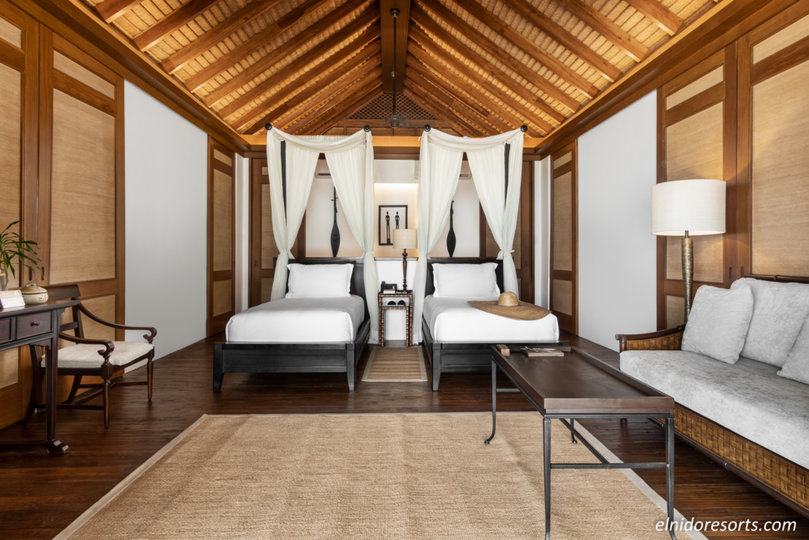 Luksuzna vila ob plaži v letovišču Pangulasian Island, vila El Nido 1013