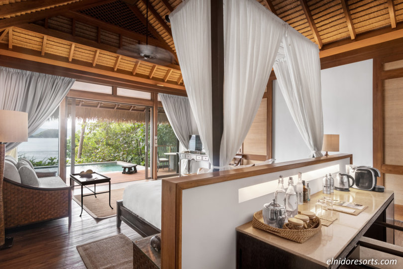 Luksuzna vila ob plaži v letovišču Pangulasian Island, vila El Nido 1013