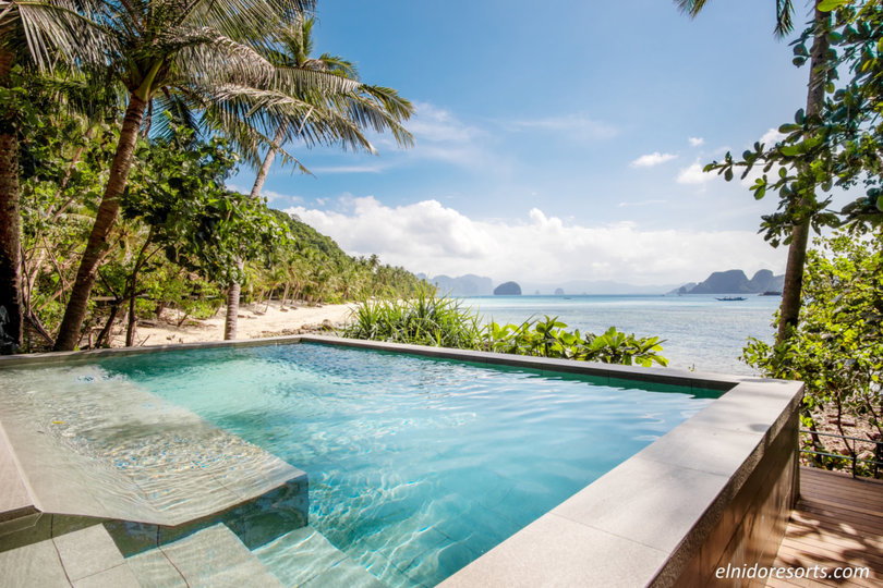 Luksuzna vila ob plaži v letovišču Pangulasian Island, vila El Nido 1013