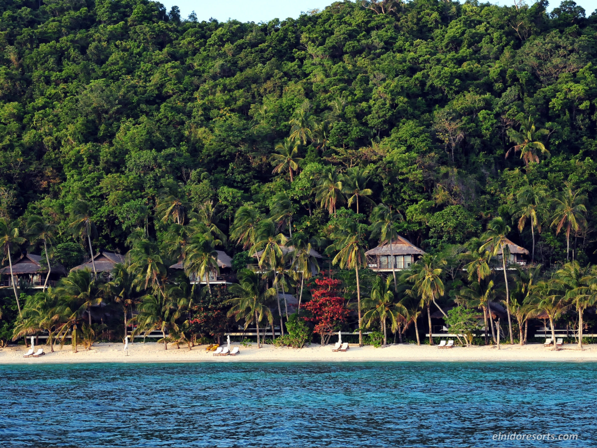Luksuzna vila ob plaži v letovišču Pangulasian Island, vila El Nido 1013