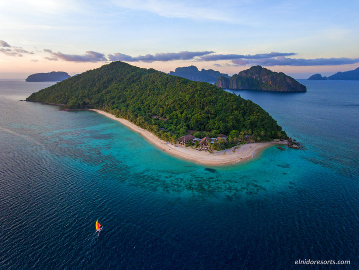 Luksuzna vila ob plaži v letovišču Pangulasian Island, vila El Nido 1013
