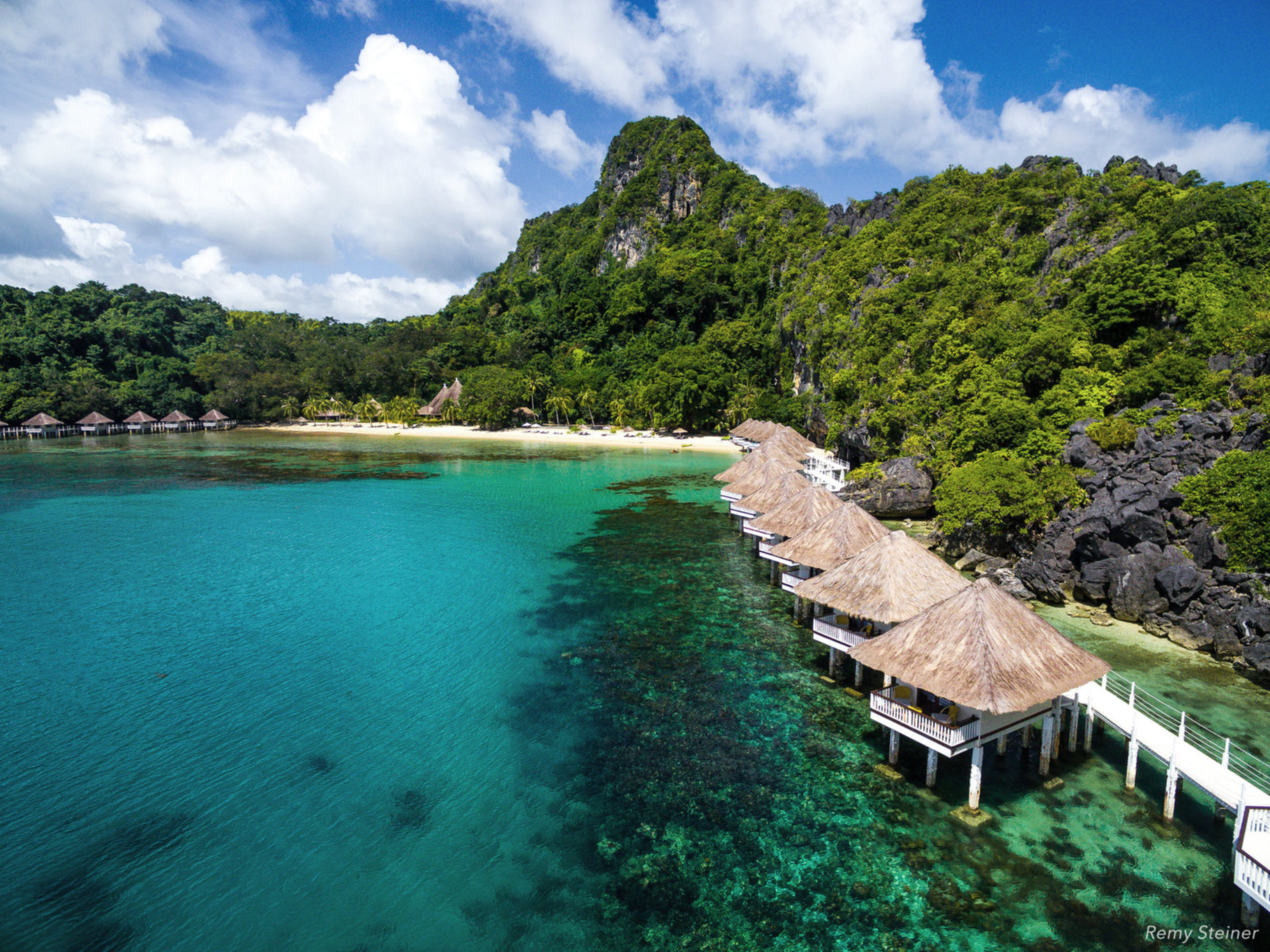 Ekskluzivna hiška ob vodi s 5 zvezdicami v letovišču Apulit Island, El Nido Cottage 1001