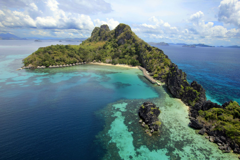 Ekskluzivna hiška ob vodi s 5 zvezdicami v letovišču Apulit Island, El Nido Cottage 1001