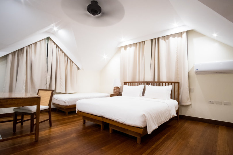 Čudovita mansardna hiška na vodi s 5 zvezdicami in pogledom na morje v letovišču Apulit Island, El Nido Cottage 1002