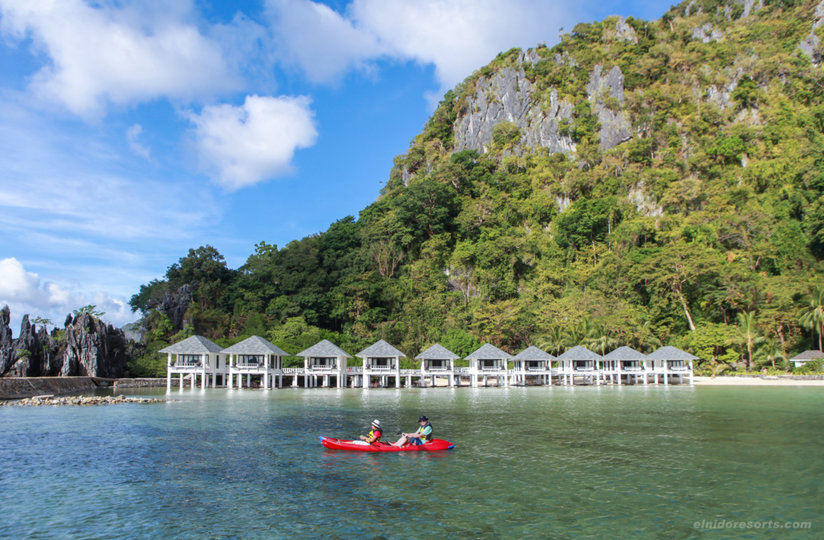 Ekskluzivna hiška ob vodi s čudovitim razgledom na letovišče Lagen Island, El Nido Cottage 1009