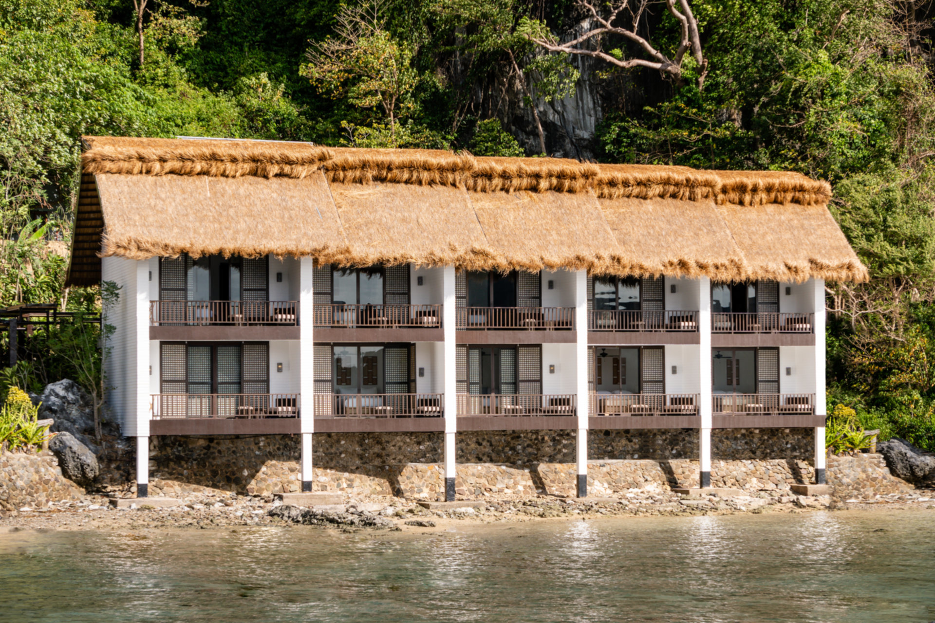 Ekskluzivna hiška s 5 zvezdicami in pogledom na morje v letovišču Miniloc Island, El Nido Cottage 1014