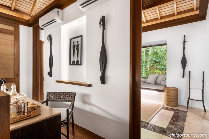 Vrhunska zasebna vila na plaži Pangulasian Island Resort, vila El Nido 1015