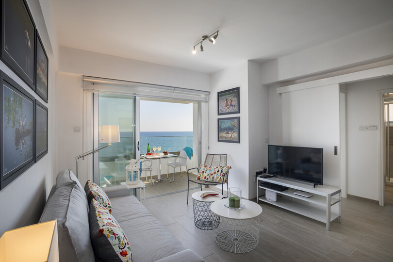 Všeč vam bo ta luksuzni apartma na plaži, apartma Larnaca 1386