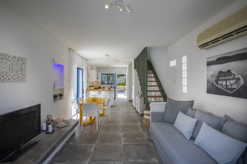 Predstavljajte si, da vaša družina najame to luksuzno vilo le nekaj minut od zaliva Fig Tree Bay, vila Protaras 1426
