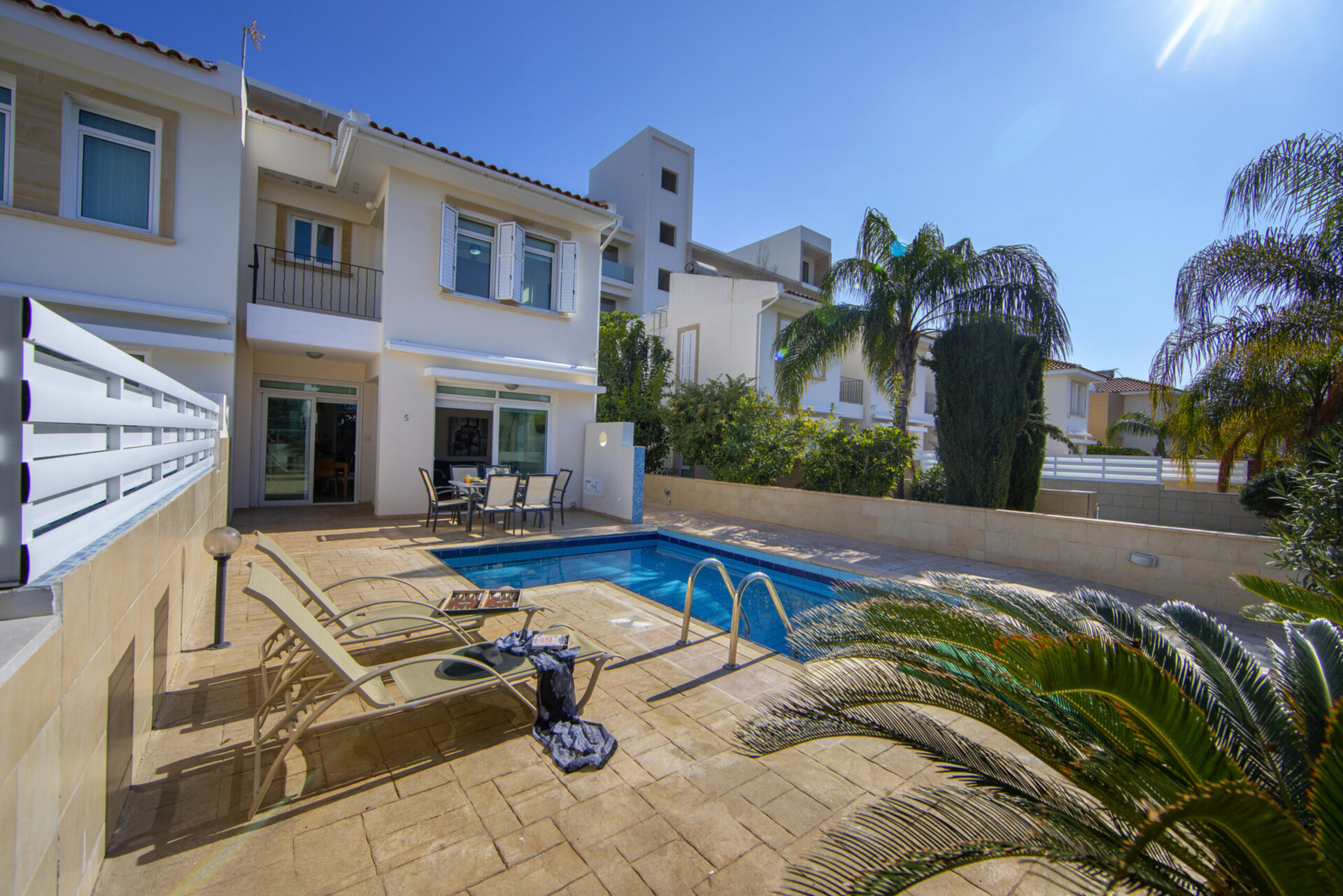 Vam in vaši družini bo všeč ta vila s 5 zvezdicami in zasebnim bazenom v bližini zaliva Fig Tree Bay, vila Protaras 1430