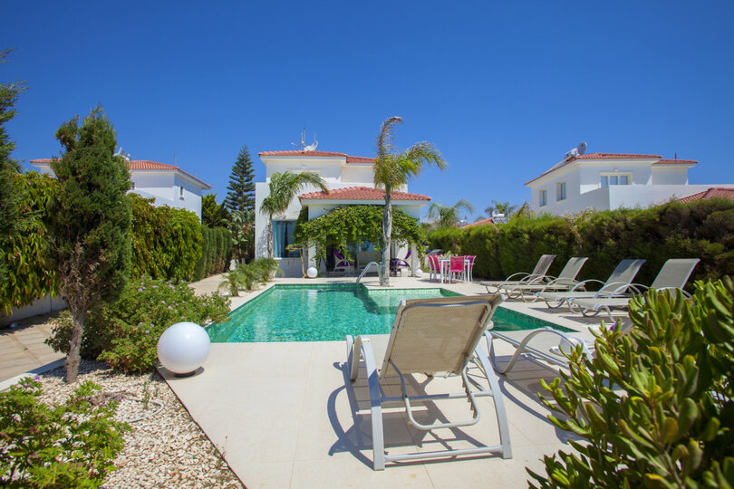 Luksuzna vila s 3 spalnicami na plaži, vila Ayia Napa 1369