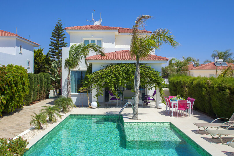 Luksuzna vila s 3 spalnicami na plaži, vila Ayia Napa 1369