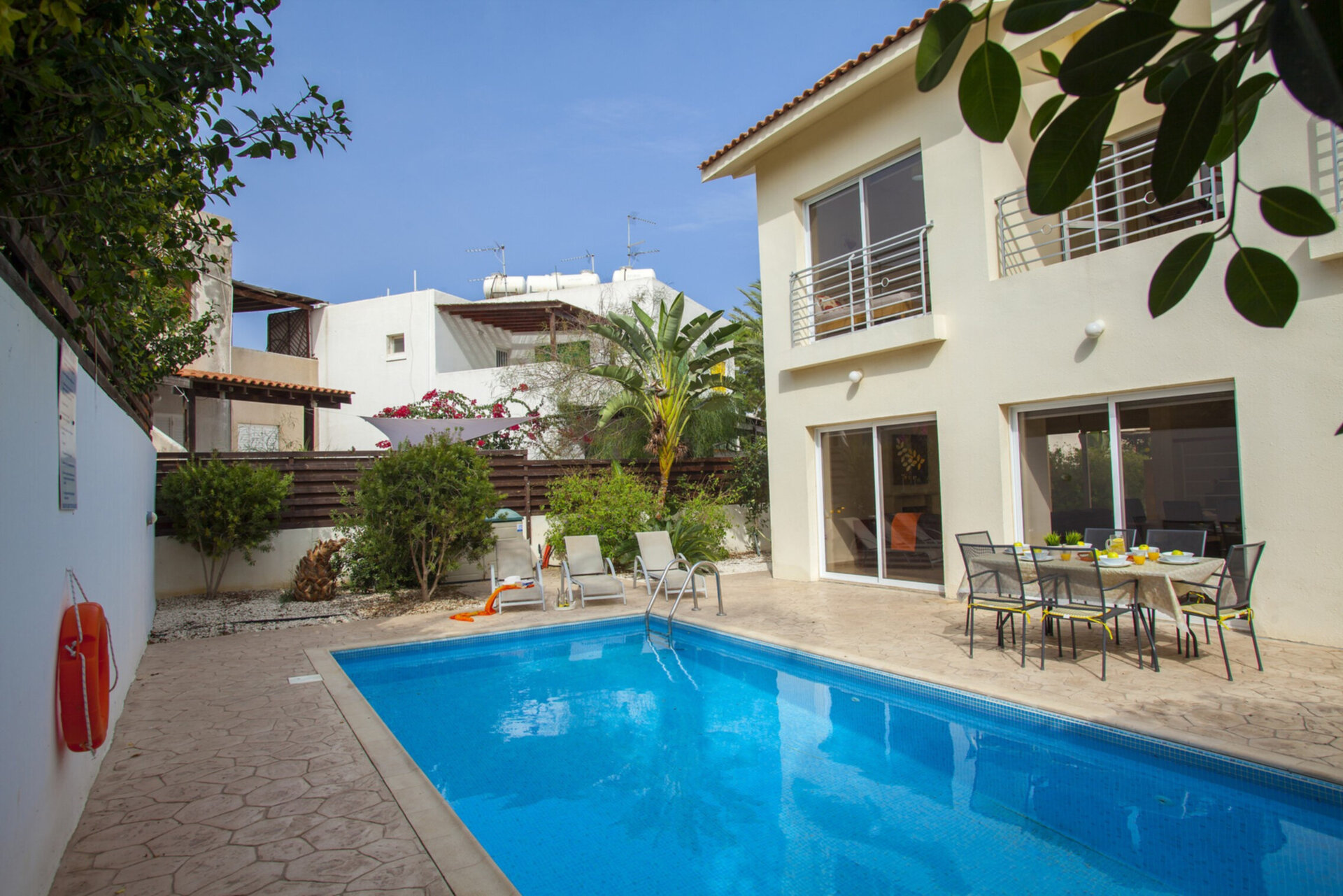 Skrivnost uživanja v vili s 5 zvezdicami v bližini zaliva Fig Tree Bay, vila Protaras 1476