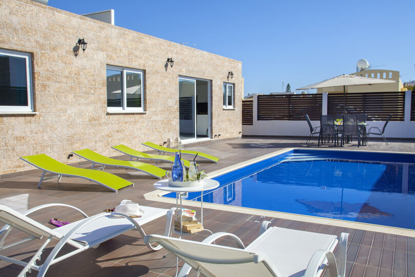 Vila s 5 zvezdicami in zasebnim bazenom, Protaras Villa 1482