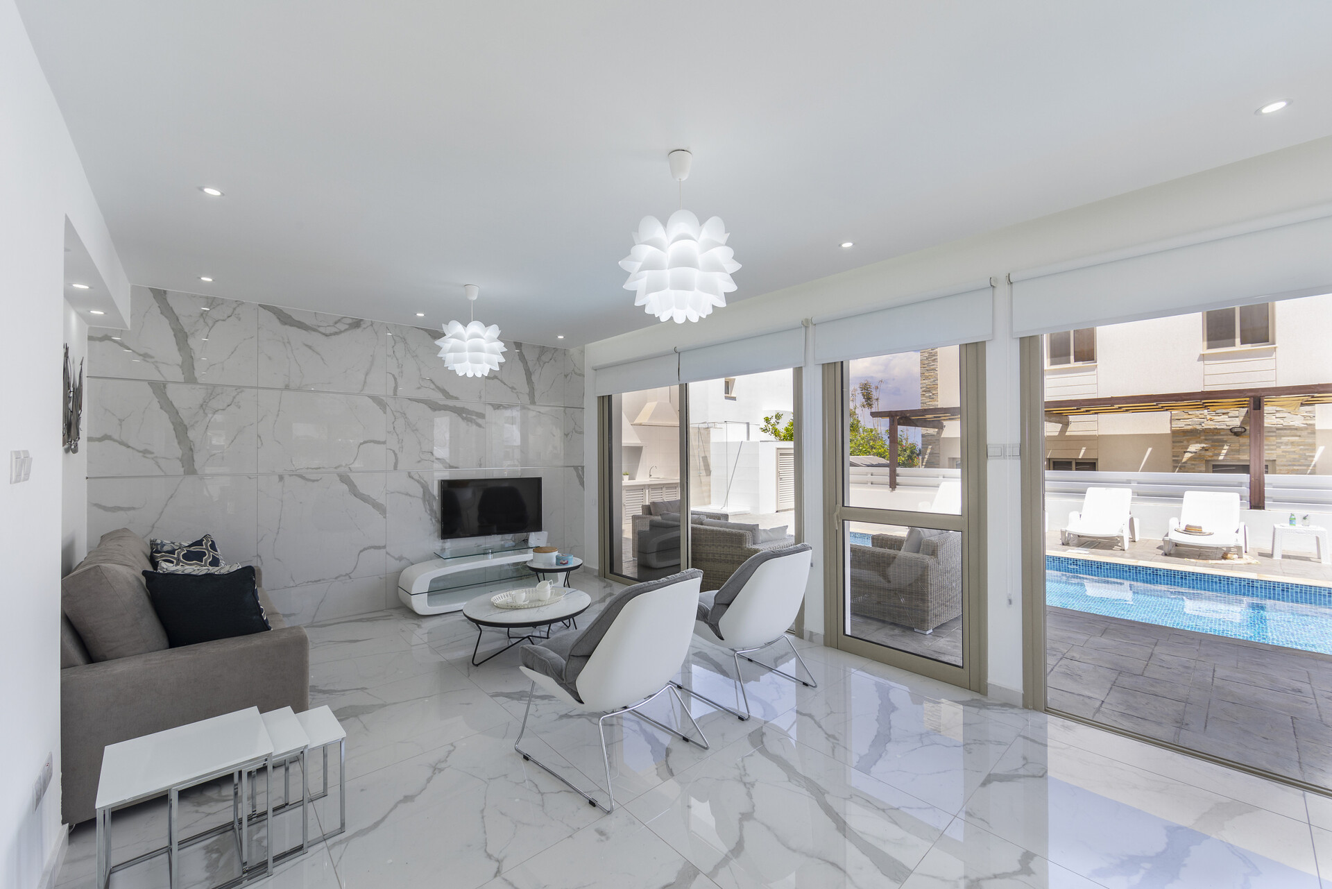 Vam in vaši družini bo všeč ta vila s 5 zvezdicami in zasebnim bazenom, Protaras Villa 1500