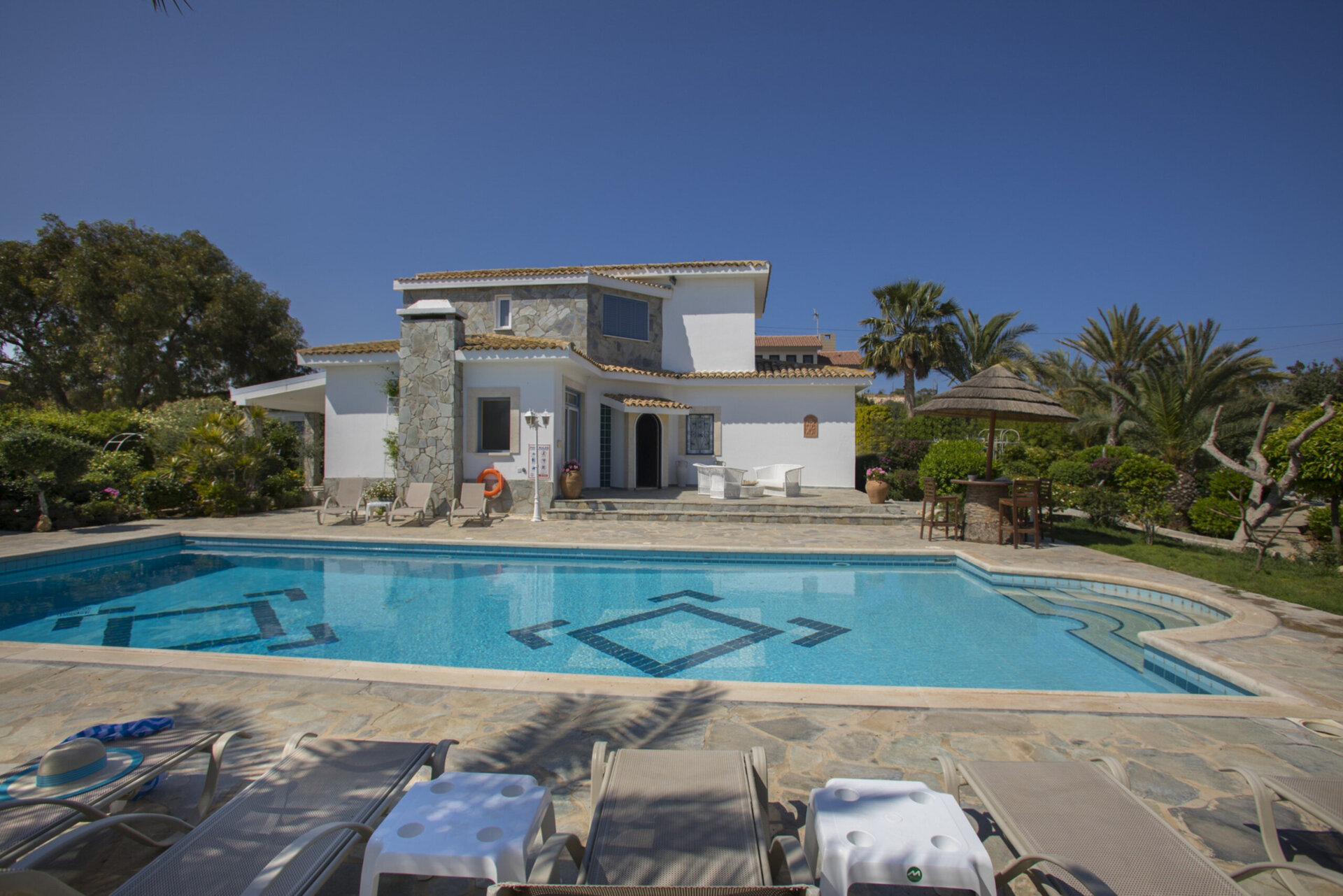 Kako najeti lastno vilo v Protarasu s fantastičnim zasebnim bazenom, Protaras Villa 1534