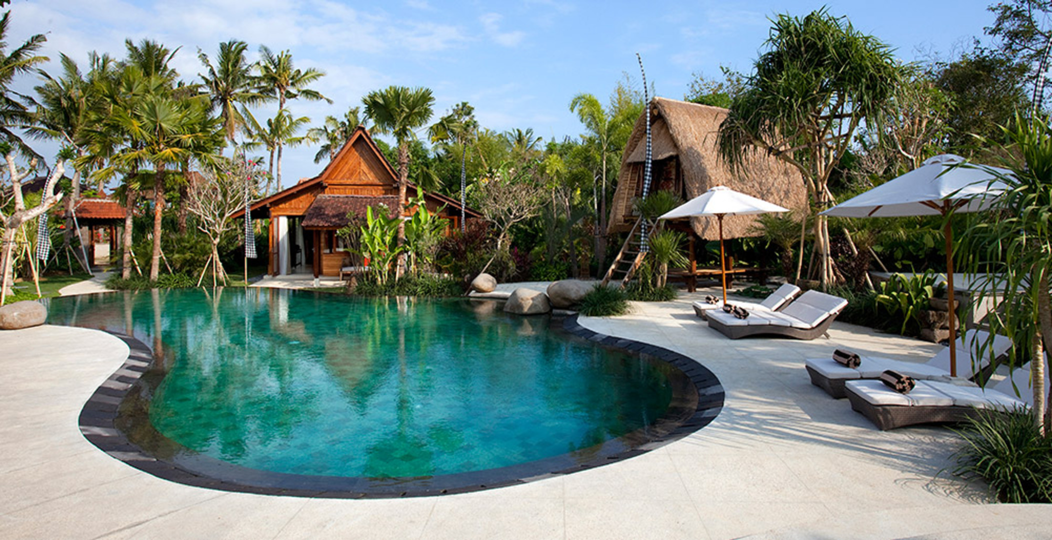 Slika Sprostitev ob vašem zasebnem bazenu v vaši čudoviti vili v Canggu, Bali Villa 2119