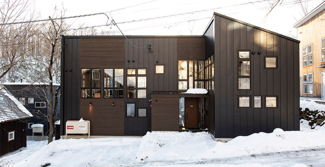 4 počitniška koča v Hirafu, blizu smučišča, koča Niseko 1020